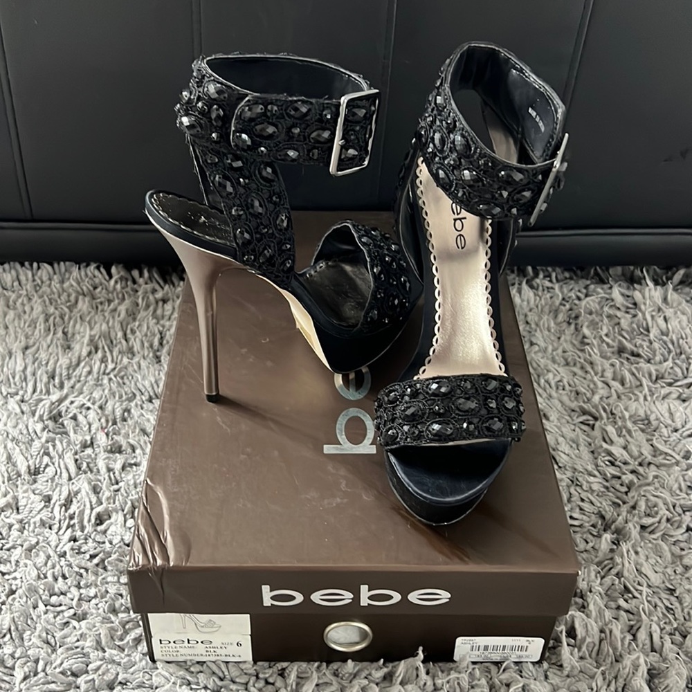 Bebe heels 6 Ashley